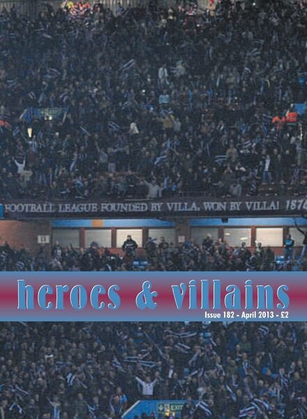 Heroes and Villains – April 2013 Cover