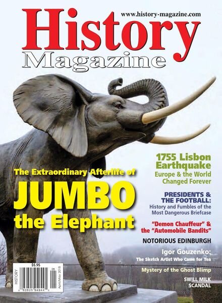 History Magazine – April-May 2018 Cover