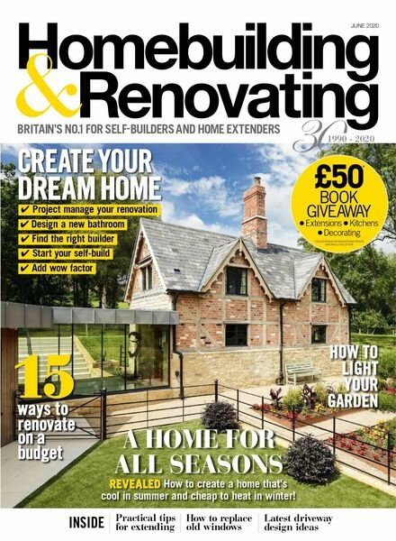 Homebuilding & Renovating – June 2020 Cover