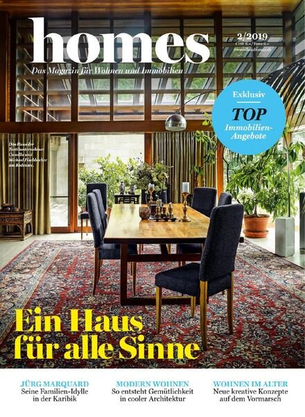 Homes Magazin – Nr 2, 2019 Cover