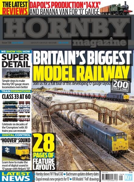 Hornby Magazine – Issue 156 – June 2020 Cover