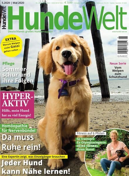 HundeWelt – Mai 2020 Cover