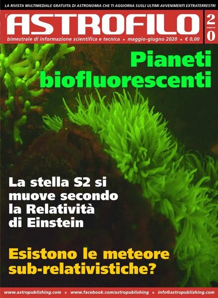 I’Astrofilo – Maggio-Giugno 2020 Cover