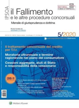 Il Fallimento – Maggio 2020