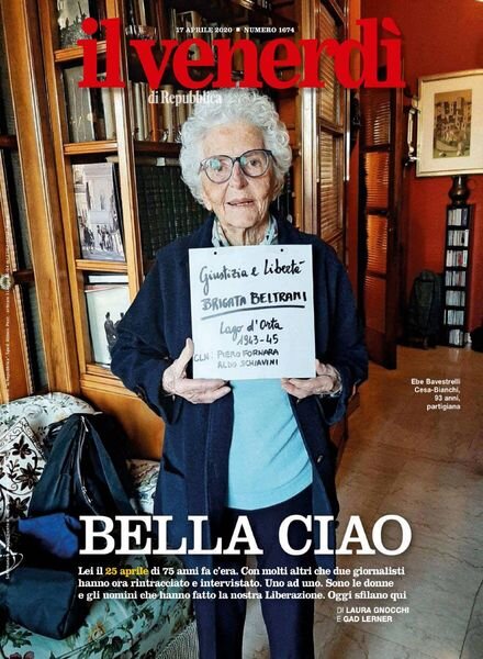 Il Venerdi di Repubblica – 17 Aprile 2020 Cover