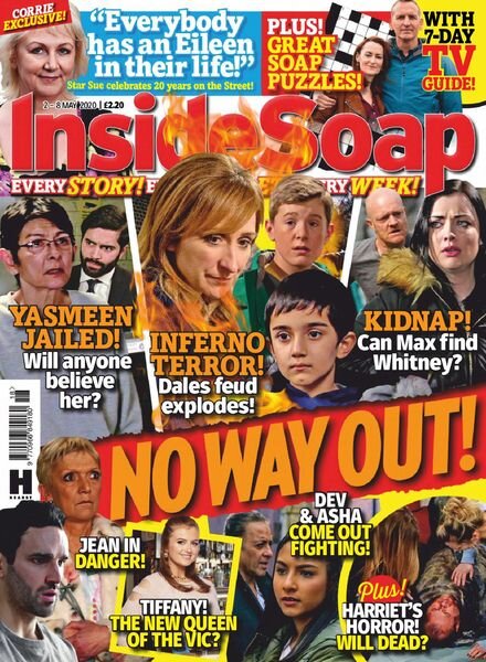 Inside Soap UK – 02 May 2020 Cover