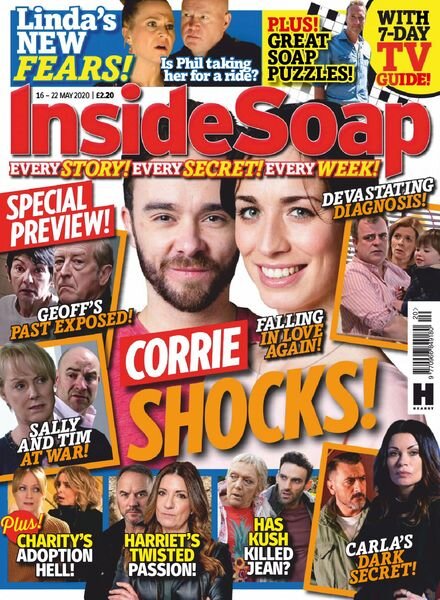Inside Soap UK – 16 May 2020 Cover