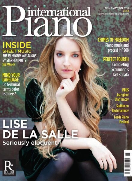 International Piano – Issue 49 – May-June 2018 Cover