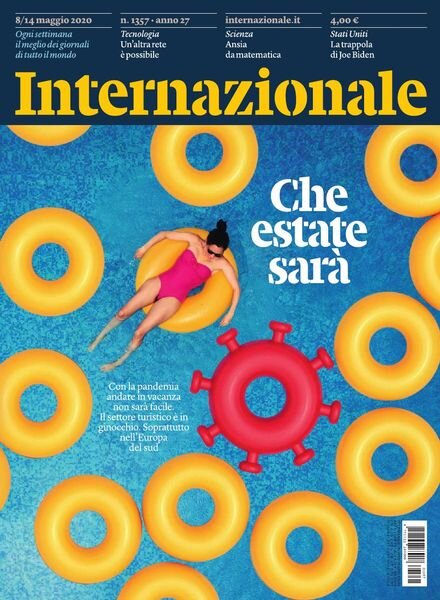 Internazionale – 8 Maggio 2020 Cover