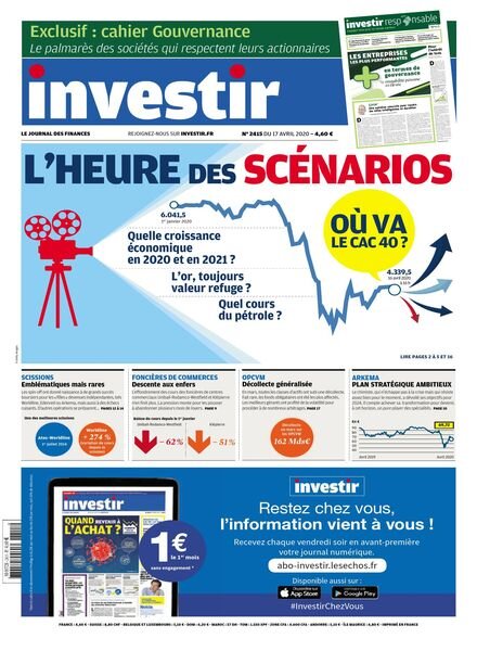 Investir – 17 Avril 2020 Cover