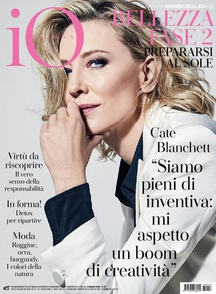 Io Donna del Corriere della Sera – 03 maggio 2020 Cover
