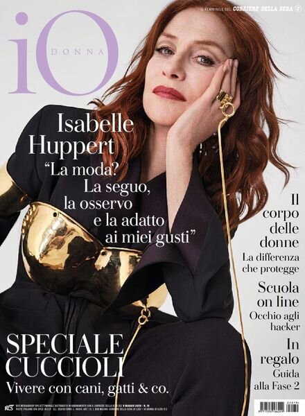 Io Donna del Corriere della Sera – 09 maggio 2020 Cover