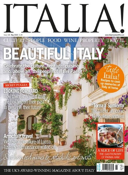 Italia! Magazine – May 2020 Cover