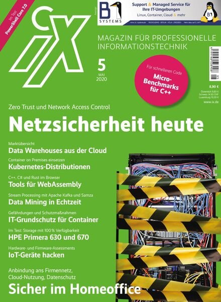 iX Magazin – Mai 2020 Cover