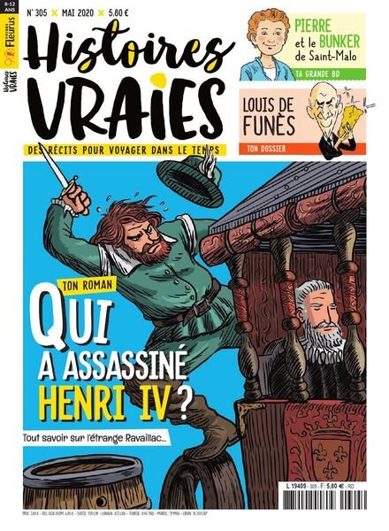 Je Lis des Histoires Vraies – mai 2020 Cover