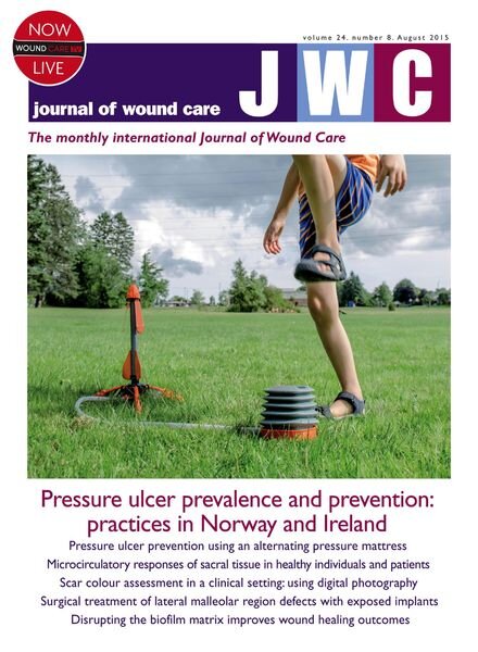 Journal of Wound Care – August 2015 Cover