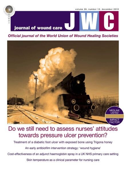 Journal of Wound Care – December 2019 Cover