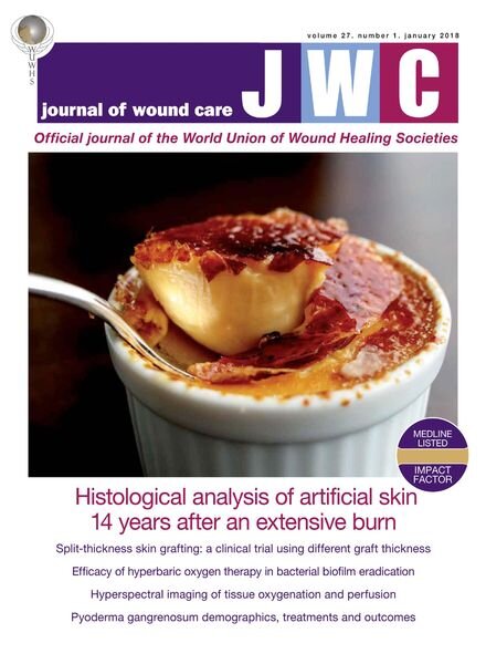 Journal of Wound Care – January 2018 Cover