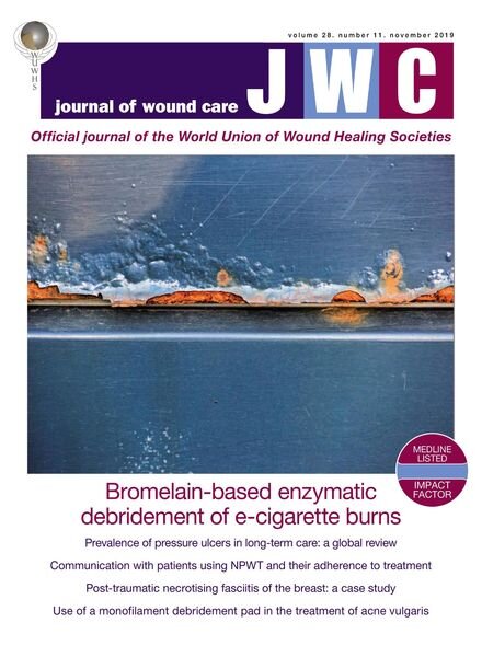 Journal of Wound Care – November 2019 Cover
