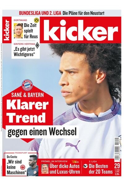 Kicker – 02 April 2020 Cover