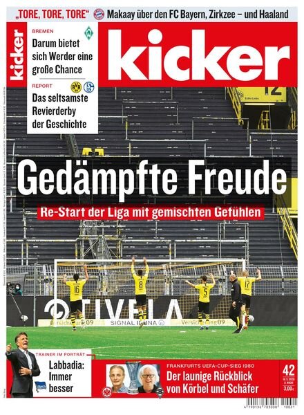 Kicker – 18 Mai 2020 Cover