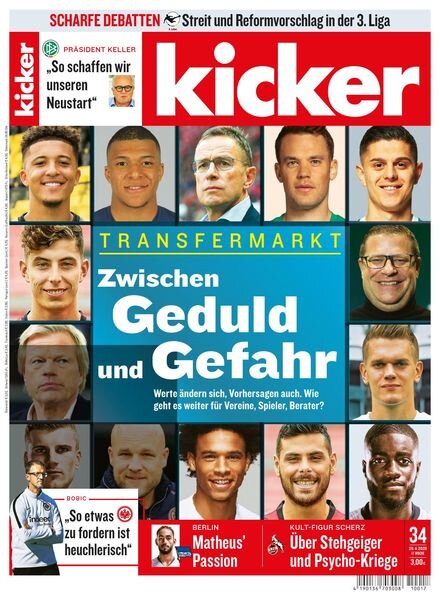 Kicker – 20 April 2020 Cover