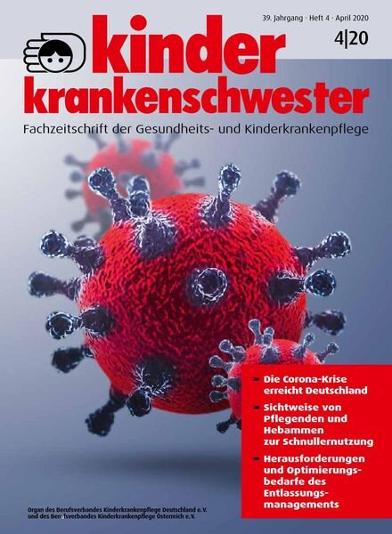 Kinderkrankenschwester – April 2020 Cover