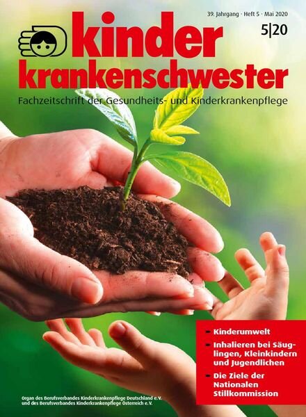 Kinderkrankenschwester – Mai 2020 Cover
