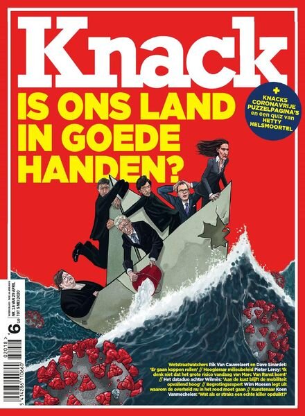 Knack Belgium – 29 April 2020 Cover