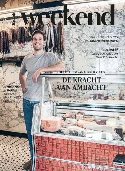Knack Weekend – 22 April 2020 Cover
