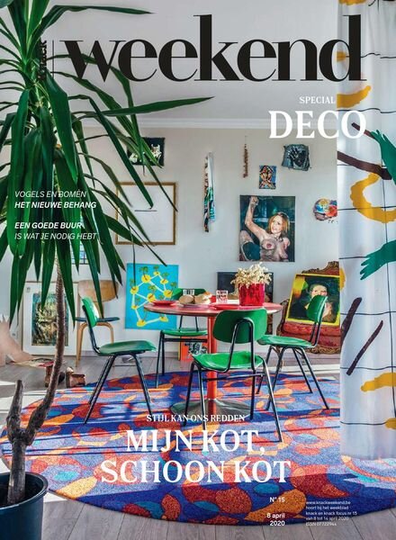 Knack Weekend – 8 April 2020 Cover