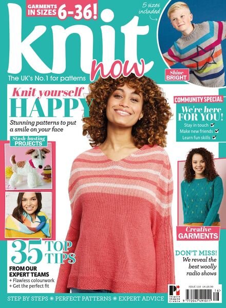 Knit Now – Issue 116 – May 2020 Cover