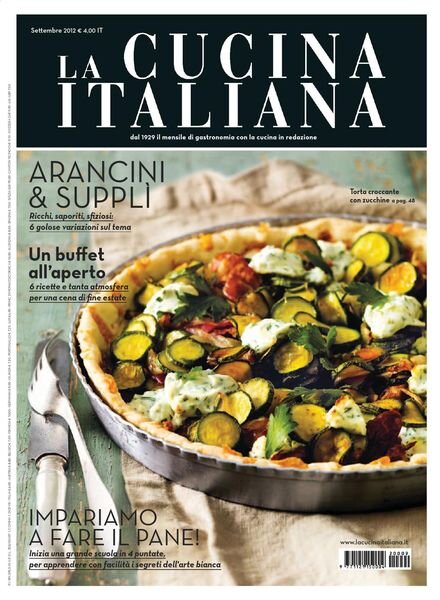 La Cucina Italiana – Settembre 2012 Cover