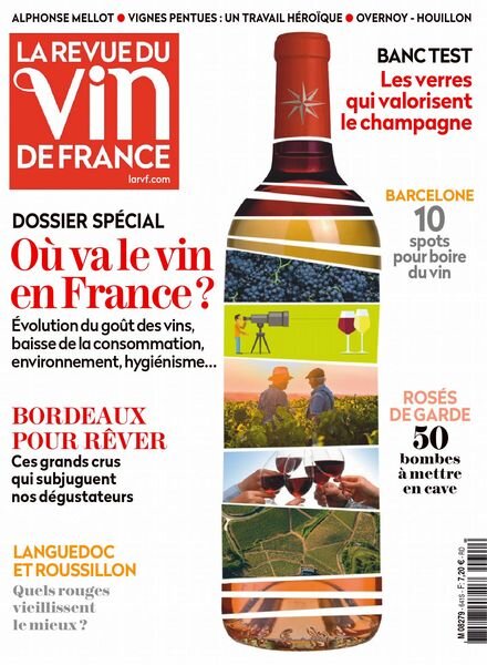 La Revue du Vin de France – mai 2020 Cover