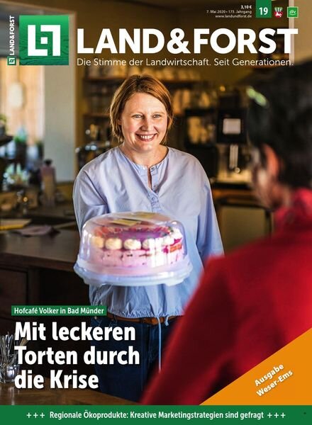 Land & Forst Weser Ems – 05 Mai 2020 Cover