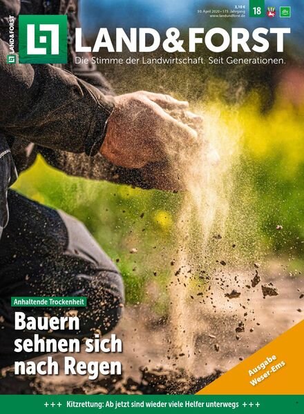 Land & Forst Weser Ems – 28 April 2020 Cover