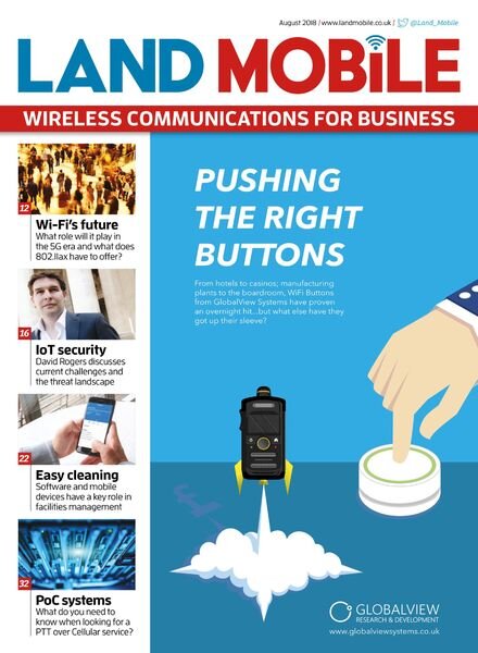 Land Mobile – August 2018 Cover