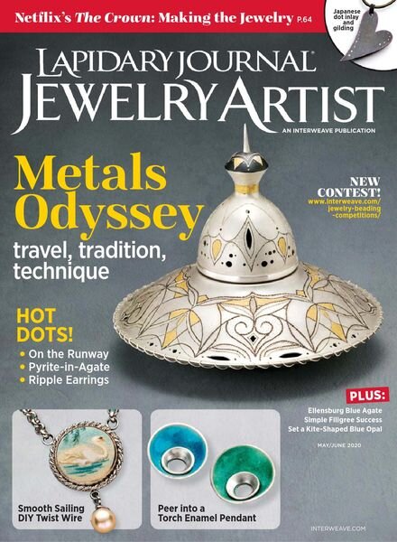 Lapidary Journal Jewelry Artist – May 2020 Cover