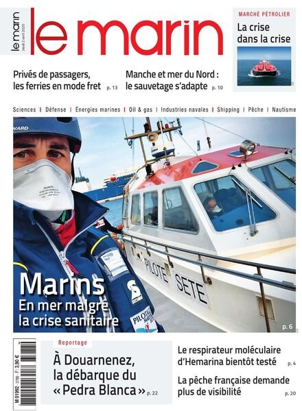 Le Marin – 02 avril 2020 Cover