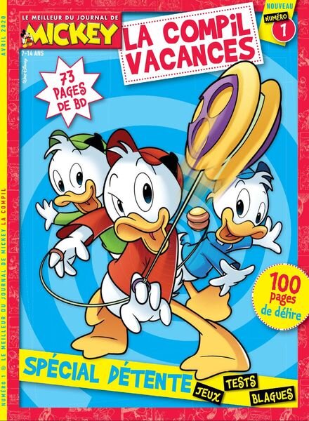Le Meilleur du Journal de Mickey – Avril 2020 Cover