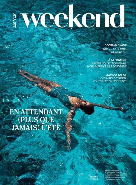 Le Vif Weekend – 26 Mars 2020 Cover