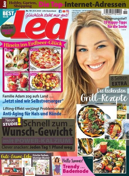 Lea Germany – 29 April 2020 Cover