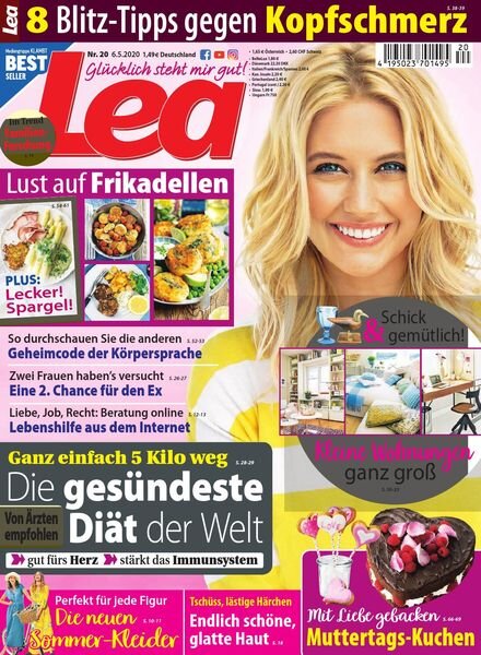 Lea Germany – 6 Mai 2020 Cover