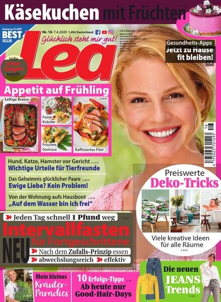 Lea Germany – 7 April 2020 Cover