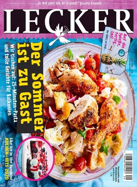 Lecker – Juni 2020 Cover