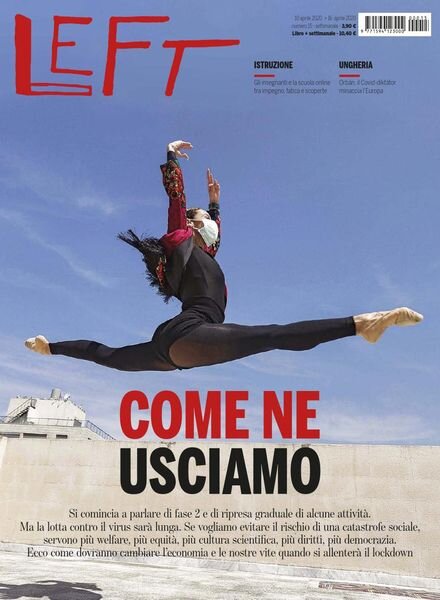 Left – 10 Aprile 2020 Cover