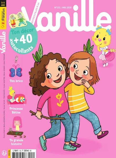 Les P’tites Filles a la Vanille – mai 2020 Cover