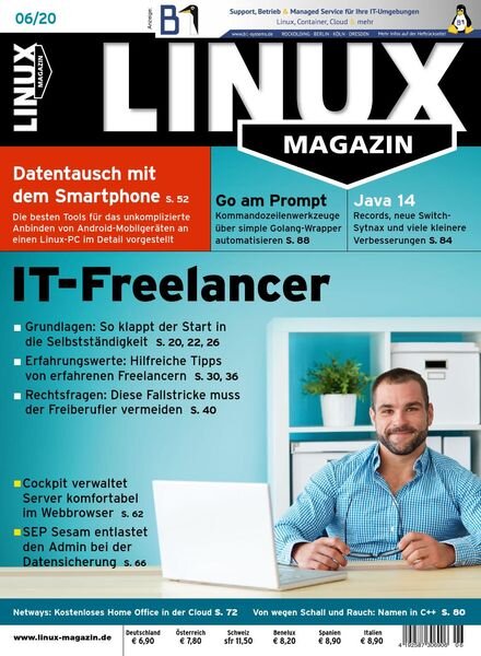 Linux-Magazin – Juni 2020 Cover