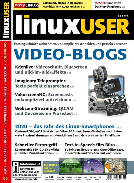 LinuxUser – Mai 2020 Cover