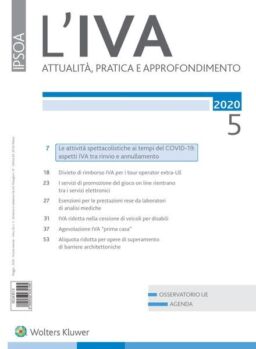 L’IVA – Maggio 2020